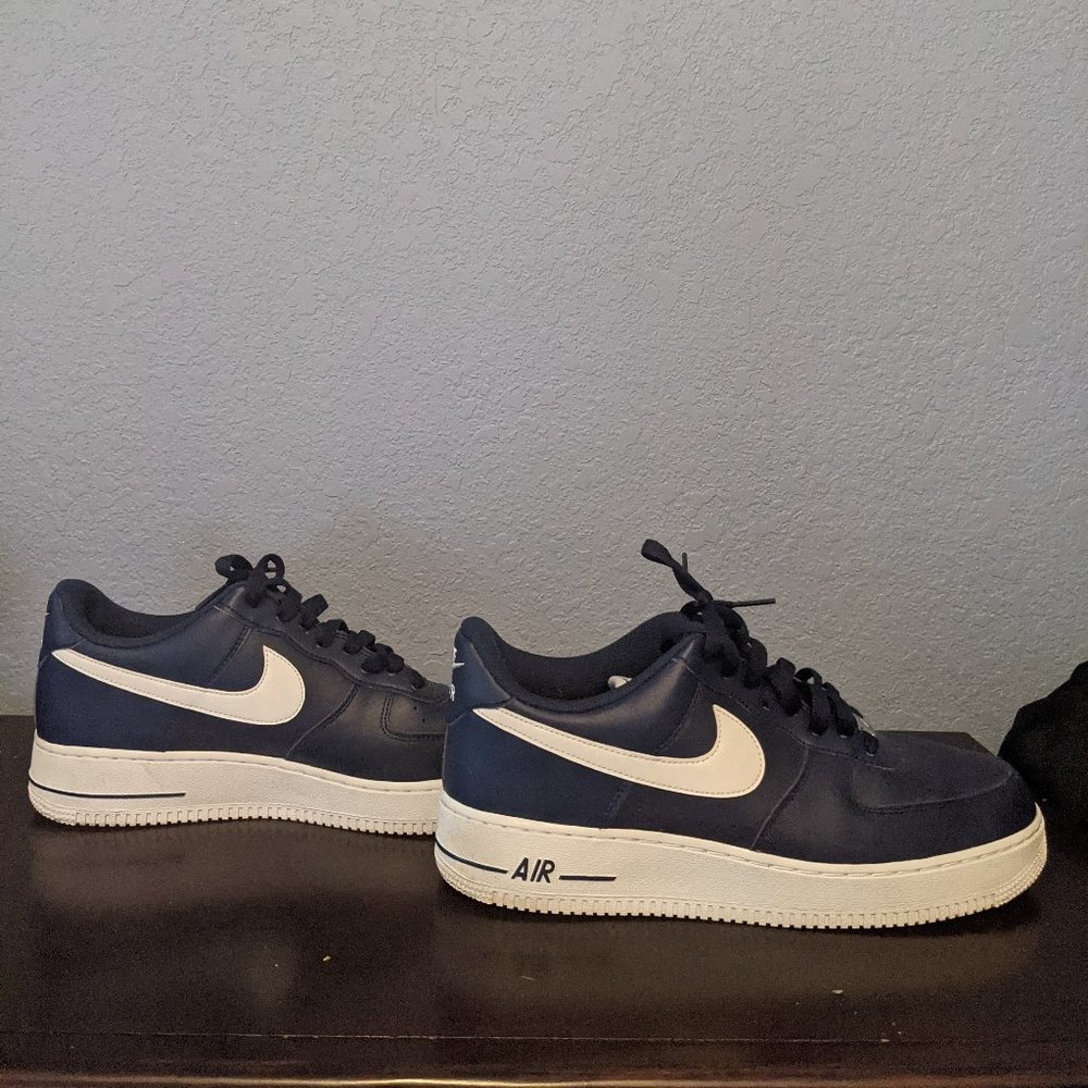 Nike Blue and White Air Force One